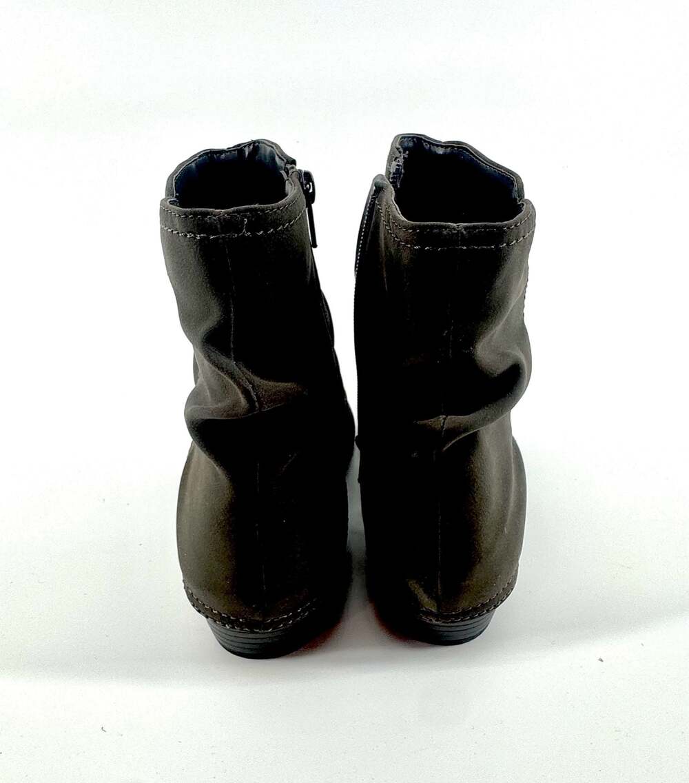 Easy Street Kudos Women's Slouch Ankle Boots Size 8 M Grey Combo 3057 NIB - Picture 4 of 6